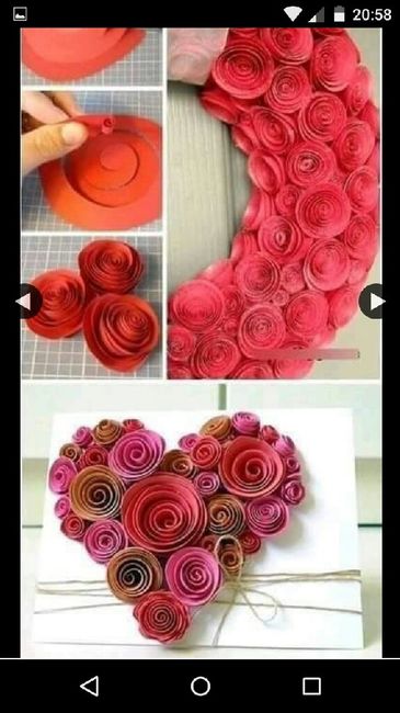 Decoração de papel - 1