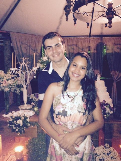 A primeira foto com o seu futuro marido - 2