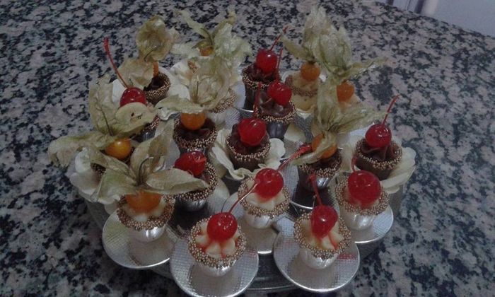 Copinhos de chocolate
