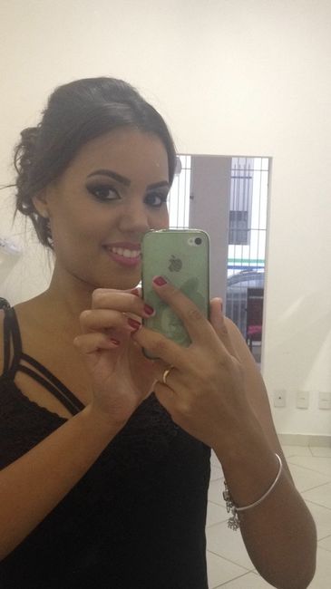 Teste de cabelo e make - casamento douglas&sara - 10