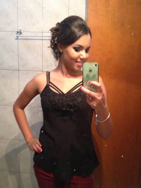 Teste de cabelo e make - casamento douglas&sara - 11
