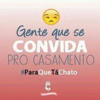 Gente que se convida pro seu casamento ! - 1