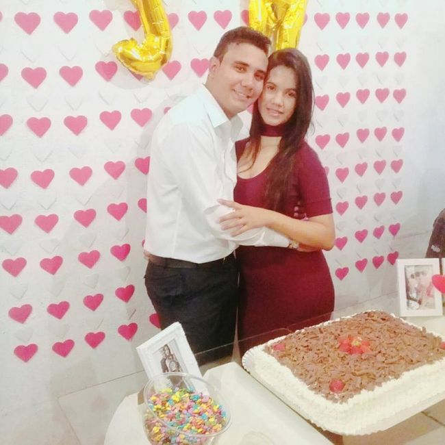 Nosso noivado em 07.04.2018