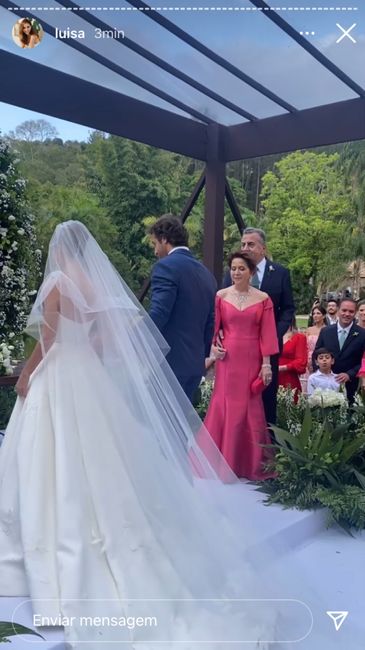 Casamento Luísa Accorsi: vestido da noiva 🤍 5