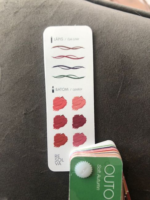 Minha análise de coloração pessoal 🎨 2