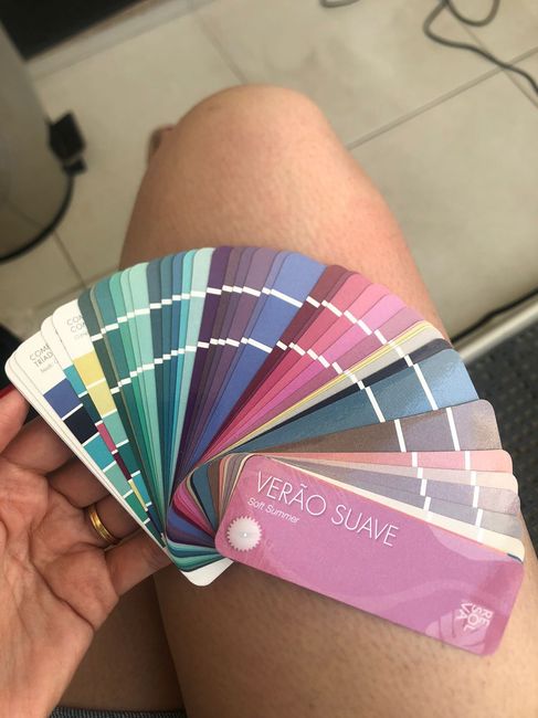 Minha análise de coloração pessoal 🎨 6