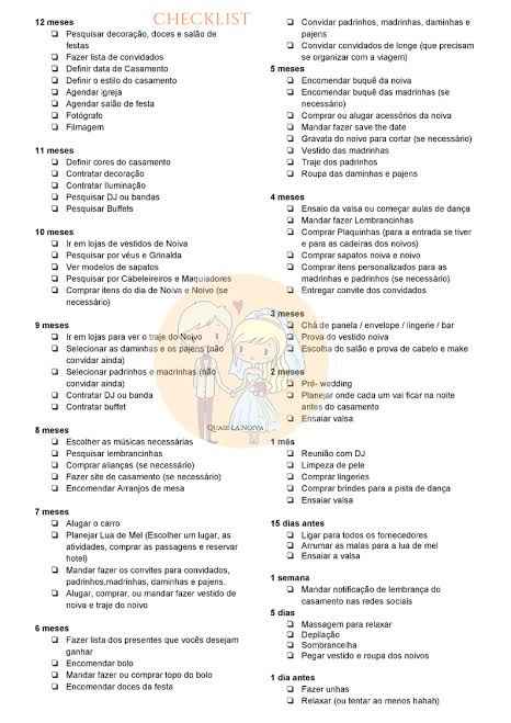 Checklist de tarefas - 1