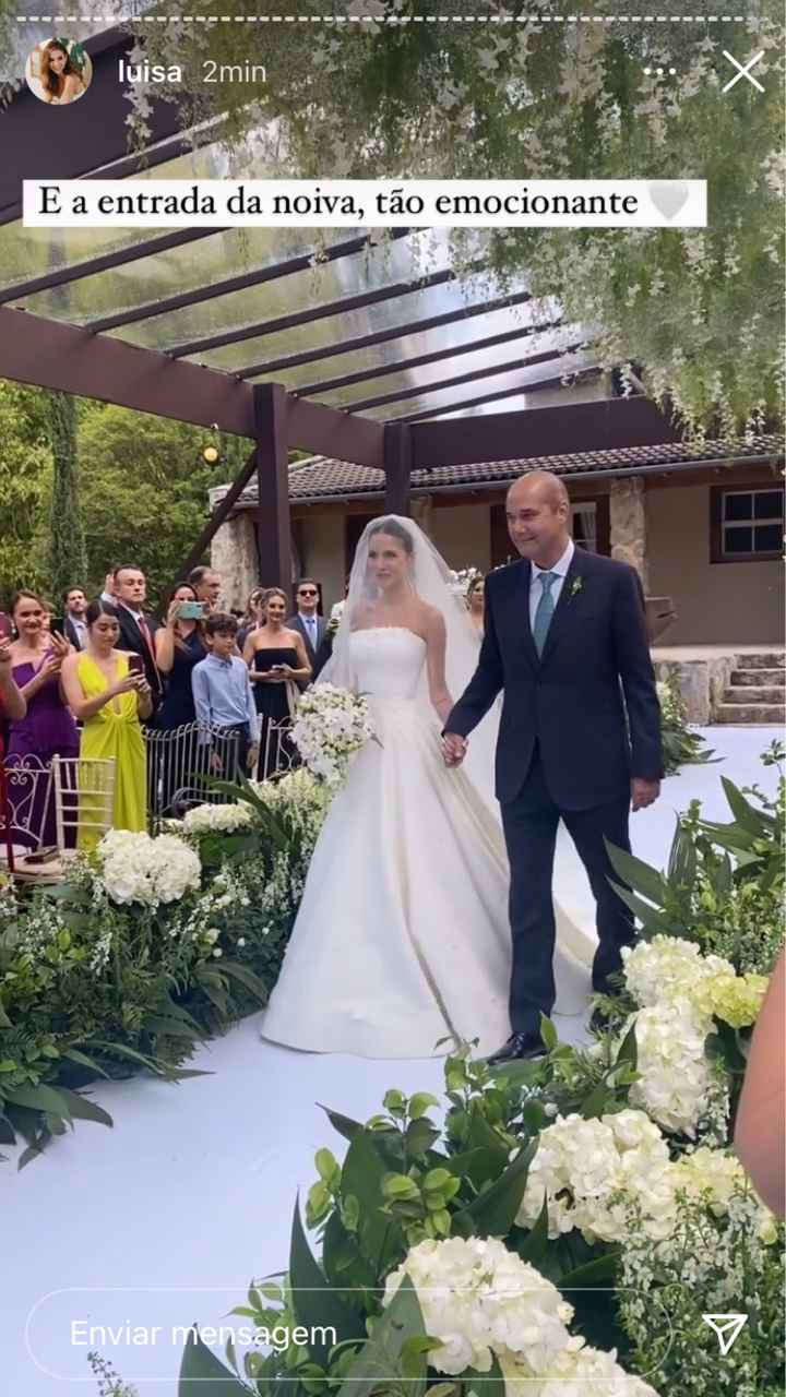 Casamento Luísa Accorsi: vestido da noiva 🤍 - 3