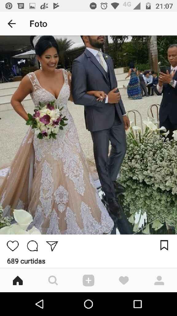  10 vestidos de noiva com forro nude - 1