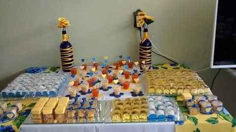 mesa do bolo