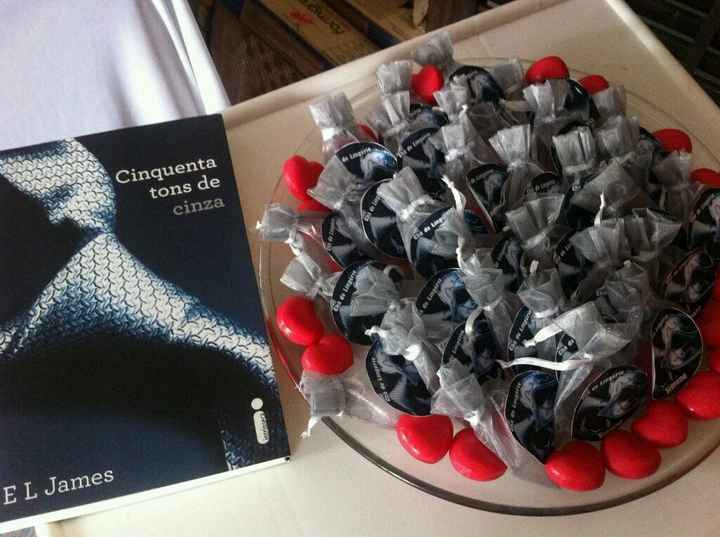 Chá de lingerie - cinquenta tons de cinza - 5