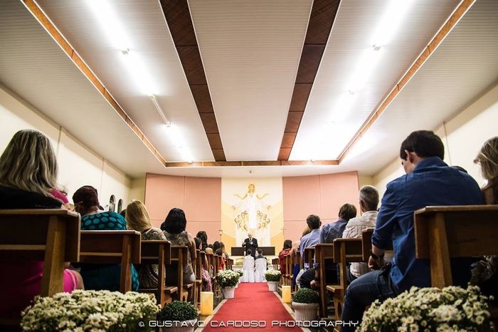 Nossa cerimônia! Bençãos de Deus...
