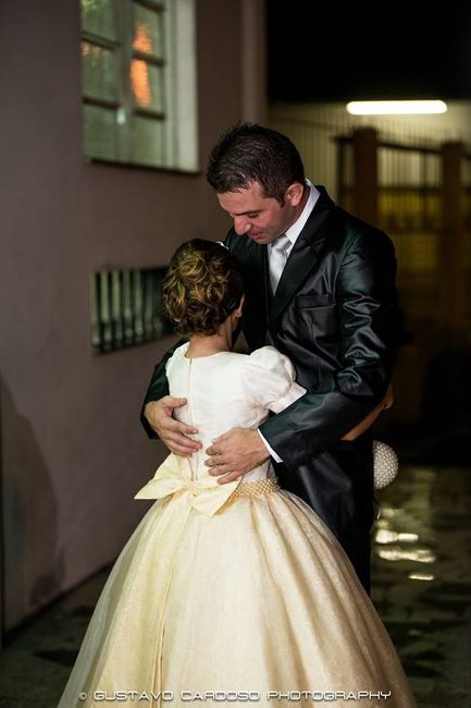 Amor de pai e filha... meu marido e minha enteada!!