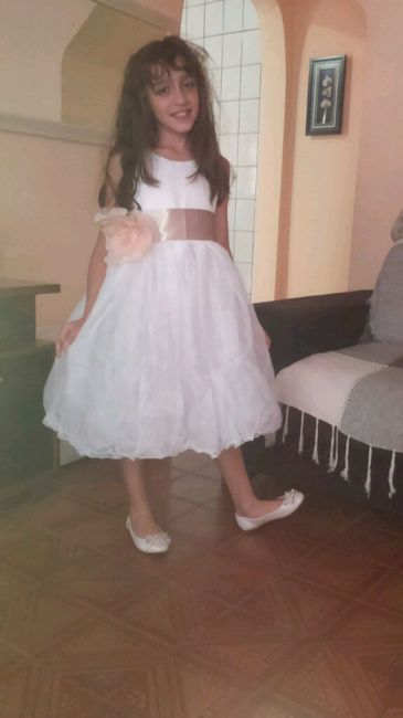 Vestido das floristas - preciso de opiniões - 1
