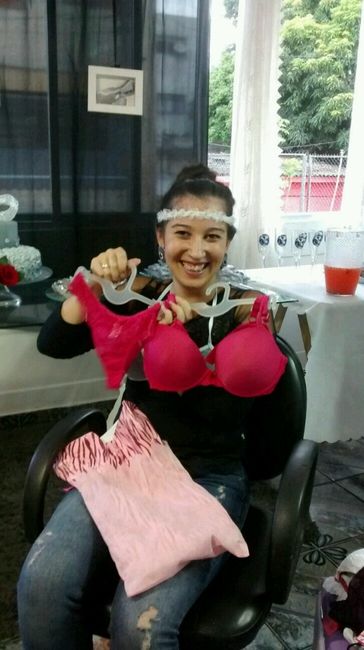 Chá de lingerie - cinquenta tons de cinza - 9