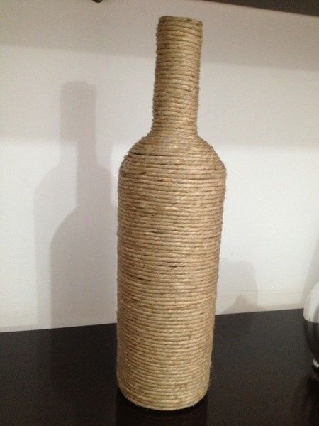 Garrafa decorada