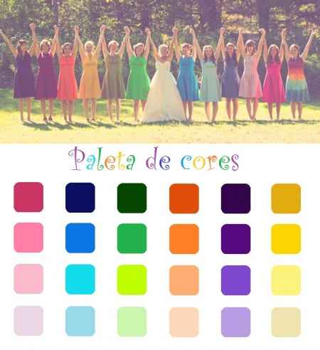 Paleta colorida