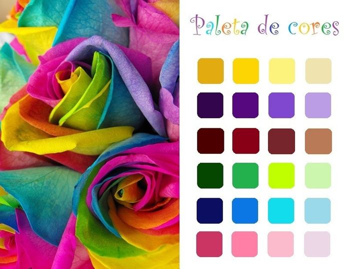 Paleta rainbow 2