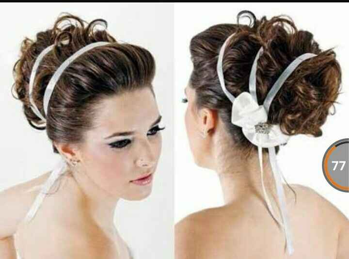 Inspirações de penteado para noivinhas - 5