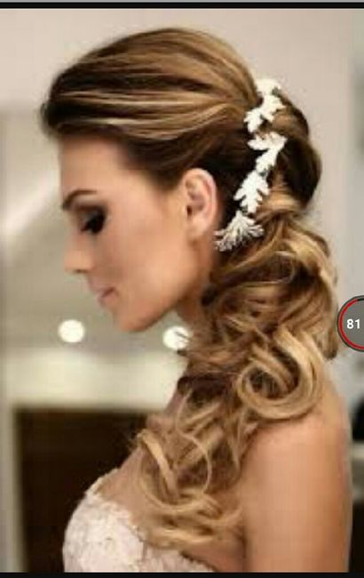 Inspirações de penteado para noivinhas - 2