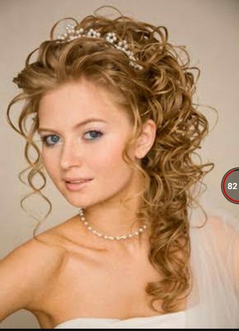 Inspirações de penteado para noivinhas - 7