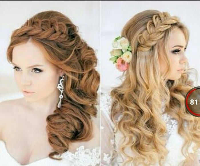 Inspirações de penteado para noivinhas - 8
