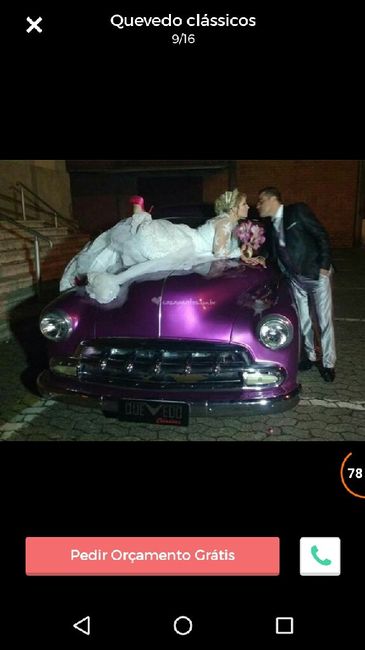 Carros diferentes para o grande dia - 3