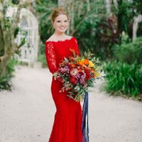 Vestido de noiva vermelho? - 2
