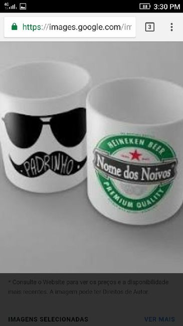 Lembrancinhas para padrinhos e madrinhas - 2