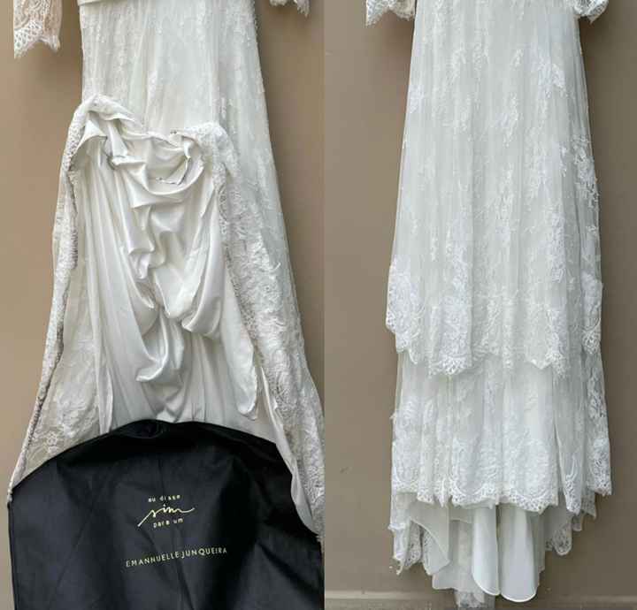 Onde lavar o vestido de noiva? - 1