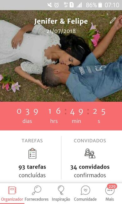 Tempo para o casório - 1