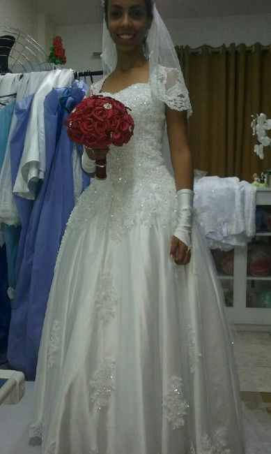 Meu vestido 😍👰 - 2