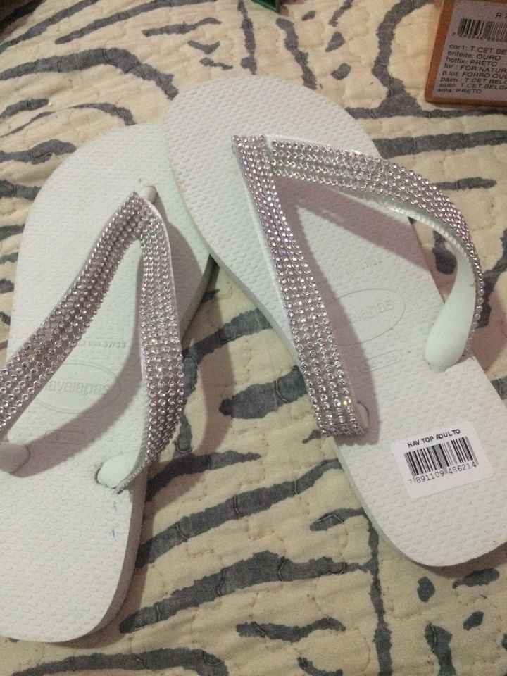  Meu chinelo para o dia c !! Vem veeer - 1