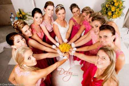 Corsage para madrinhas