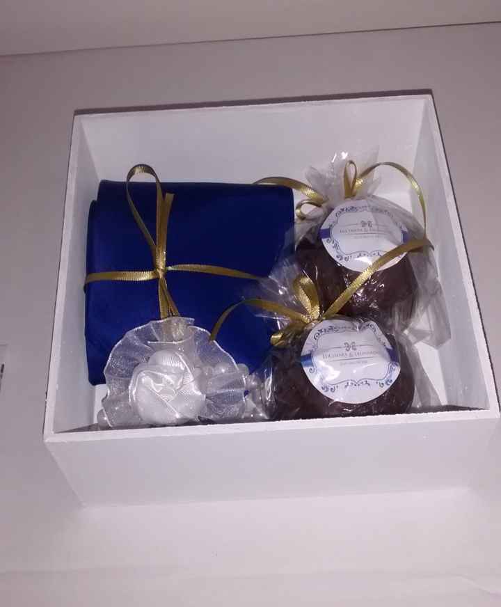 Caixa convite padrinhos