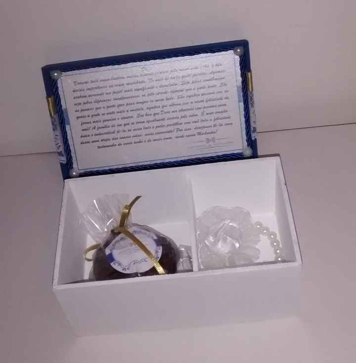 Caixa convite madrinhas solteiras