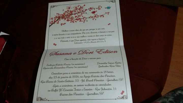 Meu convite de casamento, vem ver - 2