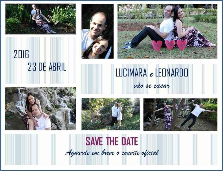Nosso Save The Date