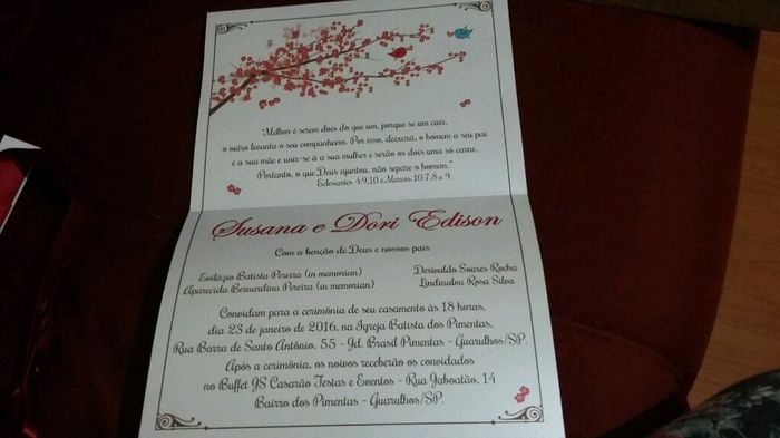 Meu convite de casamento, vem ver - 2