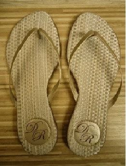 Rasteirinhas personalizadas paras madrinhas
