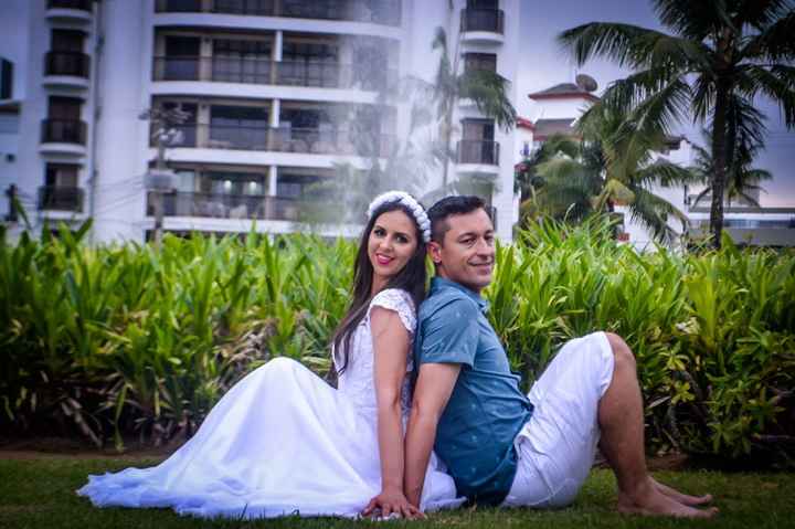 Nossa pré wedding foi em mogi das cruzes e finalizamos em Riviera de São Lourenço  !!! - 7