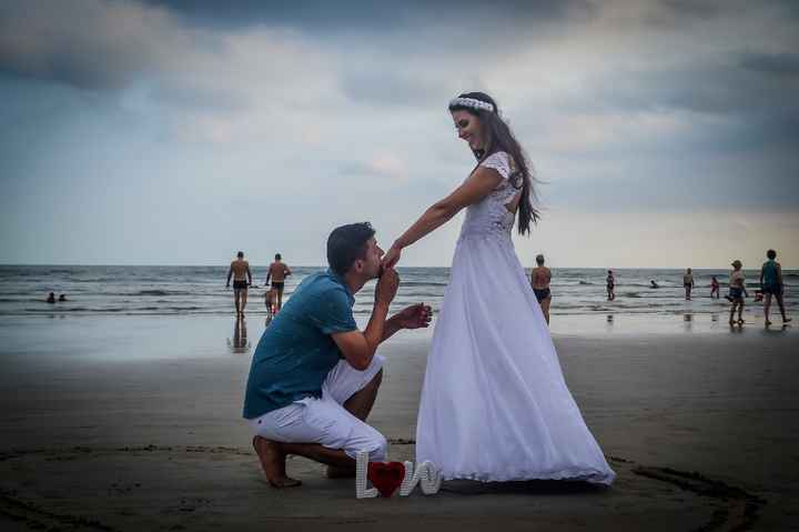 Nossa pré wedding foi em mogi das cruzes e finalizamos em Riviera de São Lourenço  !!! - 13