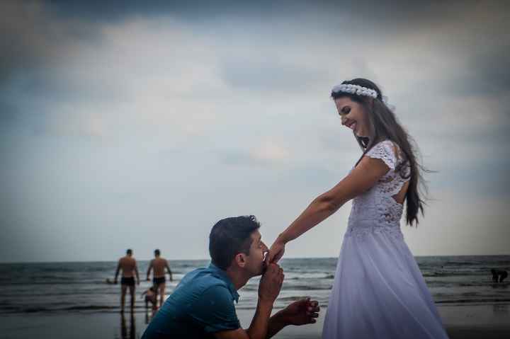 Nossa pré wedding foi em mogi das cruzes e finalizamos em Riviera de São Lourenço  !!! - 14