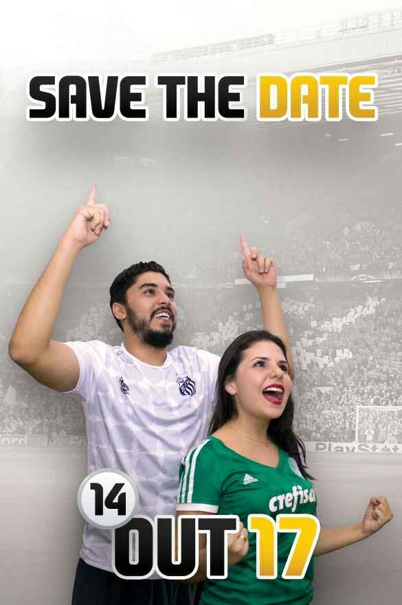 Save the date - futebol - 1