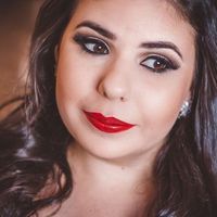 Noiva de batom vermelho? Teve sim!!
