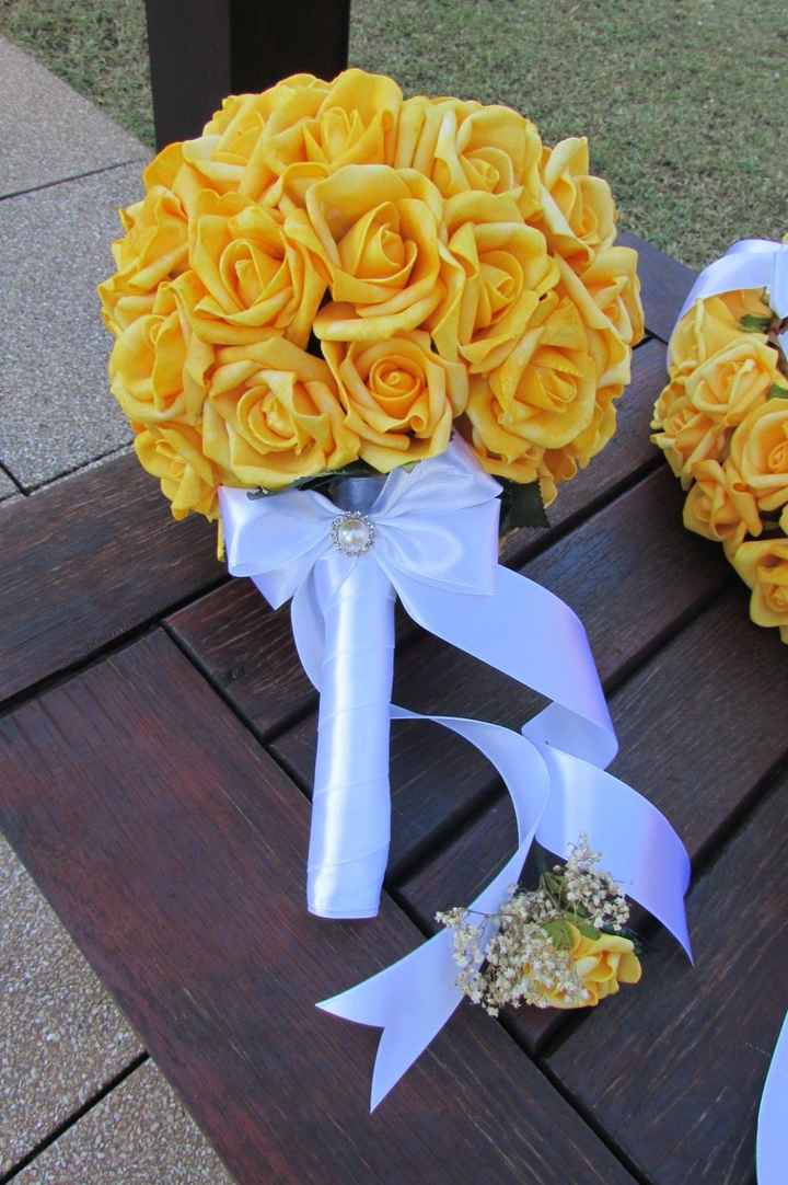 Buquê amarelo