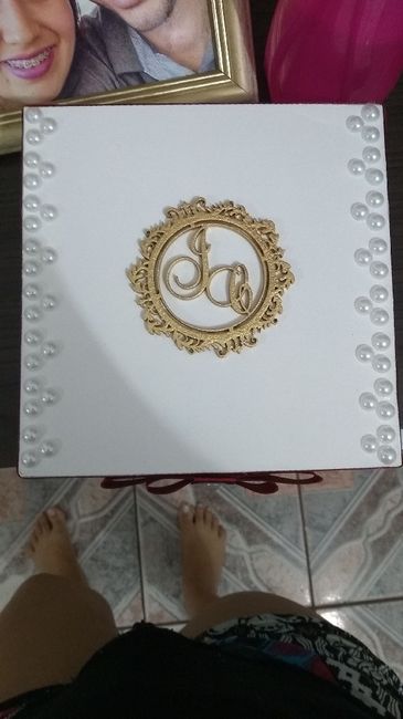 Minhas caixinhas dos padrinhos!! 2