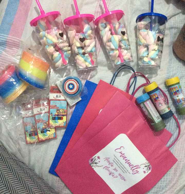 Convite das damas e pajem - diy - 1