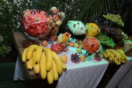 Mesa de fruta