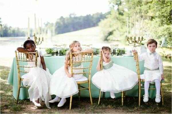 Crianças no casamento... - 1